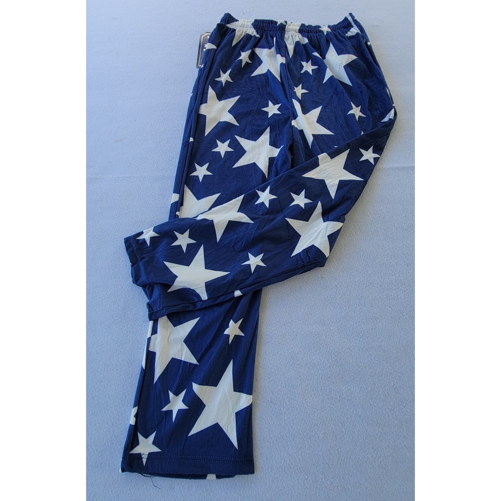 Bottoms‎ OUT Mens Stars Mink Fleece Lounging Pajama Pants Size   Large - Picture 9 of 11